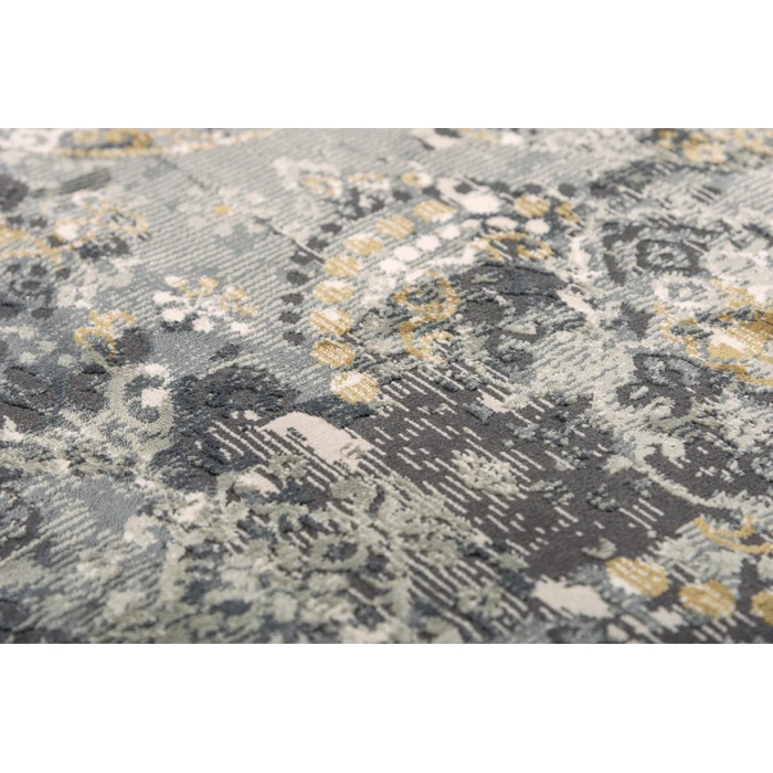 Rizzy Emerge Area Rug EMG929 5'3" x 7'6" Gray/Dk. Gray