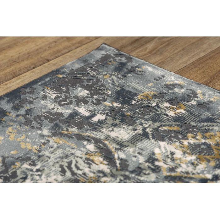 Rizzy Emerge Area Rug EMG929 5'3" x 7'6" Gray/Dk. Gray