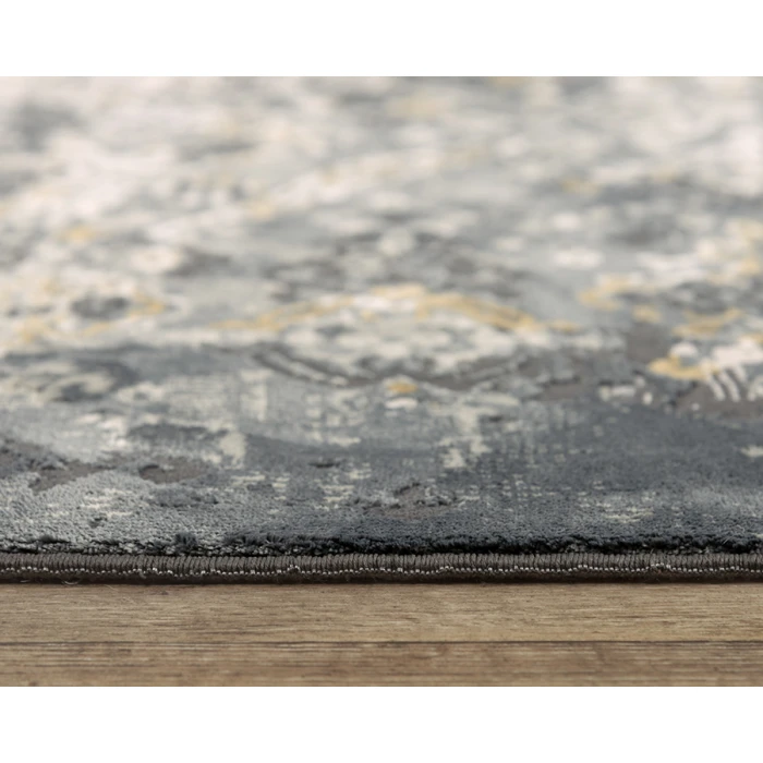 Rizzy Emerge Area Rug EMG929 5'3" x 7'6" Gray/Dk. Gray
