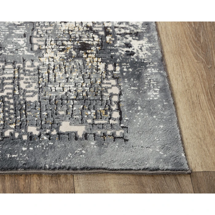 Rizzy Emerge Area Rug EMG930 8'6" x 11'10" Beige/Charcoal