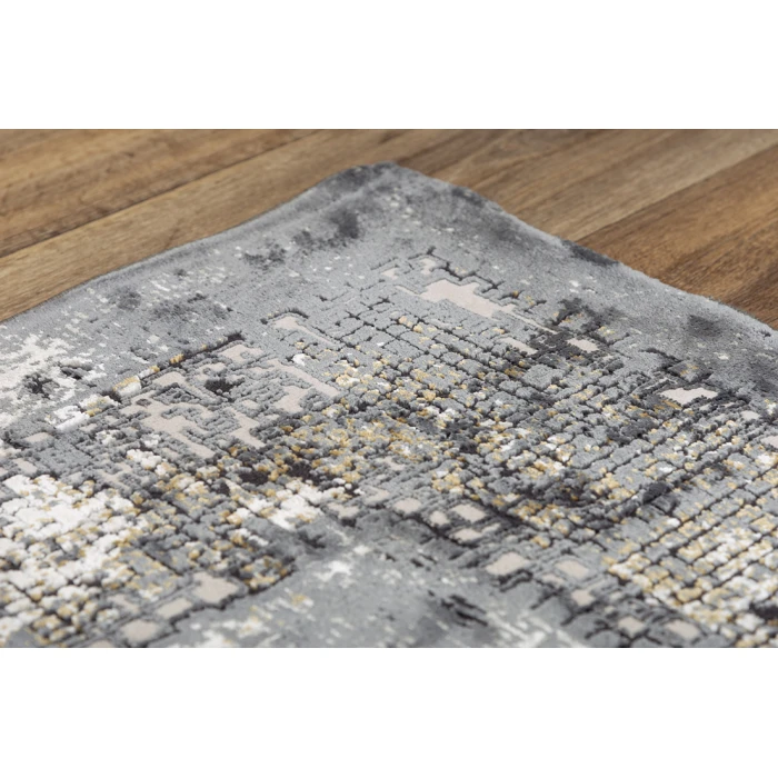 Rizzy Emerge Area Rug EMG930 8'6" x 11'10" Beige/Charcoal
