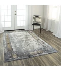 Rizzy Emerge Area Rug EMG930 8'6" x 11'10" Beige/Charcoal