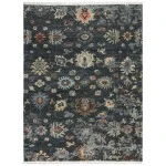 Rizzy Home Envision ENV962 Black Area Rug 2 ft. X 3 ft. Rectangle