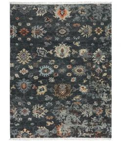 Rizzy Home Envision ENV962 Black Area Rug 2 ft. X 3 ft. Rectangle