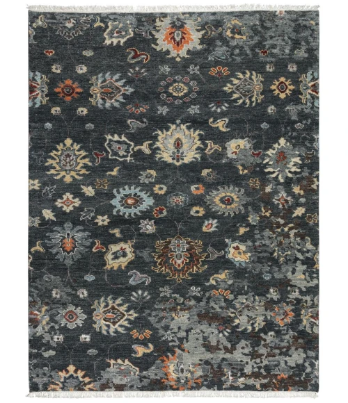 Rizzy Envision ENV962 Black Area Rug