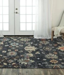 Rizzy Home Envision ENV962 Charcoal Area Rug 10 ft. X 14 ft. Rectangle
