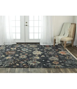 Rizzy Home Envision ENV962 Black Area Rug 2 ft. X 3 ft. Rectangle