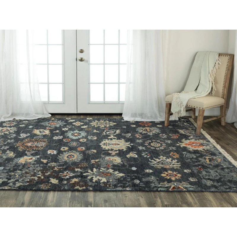 Rizzy Envision Area Rug ENV962 9' x 12' Charcoal