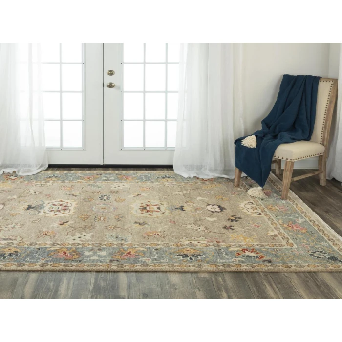 Rizzy Envision Area Rug ENV963 9' x 12' Tan/Gray