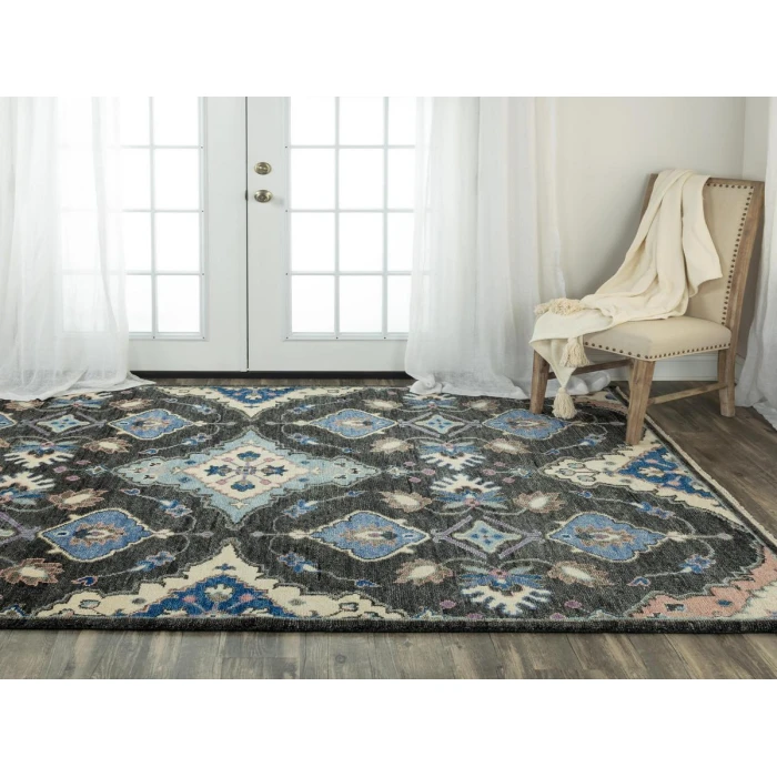 Rizzy Envision Area Rug ENV964 6' x 9' Charcoal