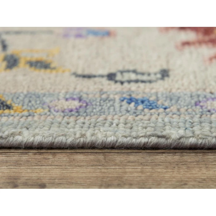 Rizzy Envision Area Rug ENV995 6' x 9' Gray/Beige