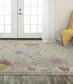 Rizzy Home Envision ENV995 Gray / Beige Area Rug 10 ft. X 14 ft. Rectangle