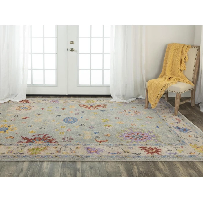 Rizzy Envision Area Rug ENV995 6' x 9' Gray/Beige