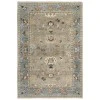 Rizzy Home Envision ENV963 Tan / Gray Area Rug 6 ft. X 9 ft. Rectangle