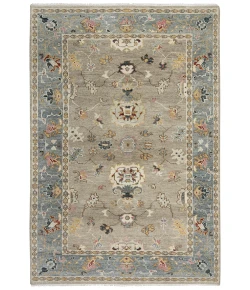 Rizzy Home Envision ENV963 Tan / Gray Area Rug 9 ft. X 12 ft. Rectangle