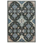 Rizzy Home Envision ENV964 Charcoal Area Rug 9 ft. X 12 ft. Rectangle