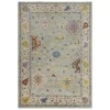 Rizzy Home Envision ENV995 Gray / Beige Area Rug 6 ft. X 9 ft. Rectangle