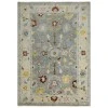 Rizzy Home Envision ENV997 Gray / Beige Area Rug 6 ft. X 9 ft. Rectangle