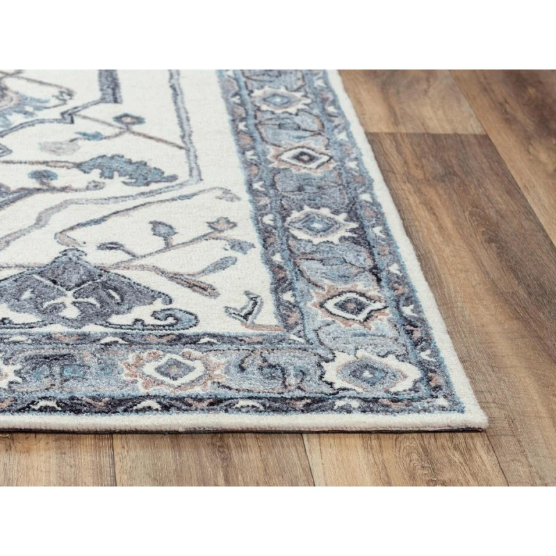 Rizzy Essence Area Rug ESS102 5' x 7'6" Beige/Gray