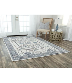 Rizzy Home Essence ESS102 Beige / Gray Area Rug 5 ft. X 7 ft. 6 in. Rectangle