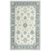 Rizzy Home Essence ESS101 Ivory / Gray Area Rug 5 ft. X 7 ft. 6 in. Rectangle