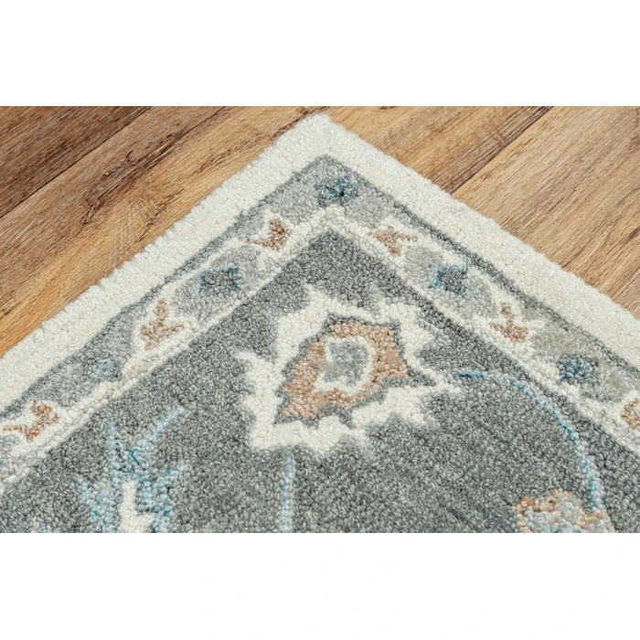 Rizzy Essence Area Rug ESS101 5' x 7'6" Ivory/Gray