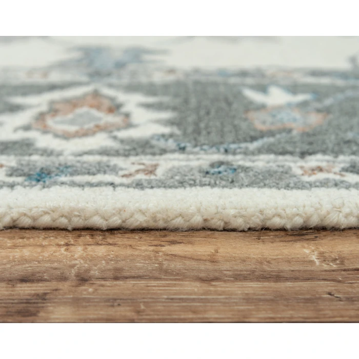 Rizzy Essence Area Rug ESS101 5' x 7'6" Ivory/Gray