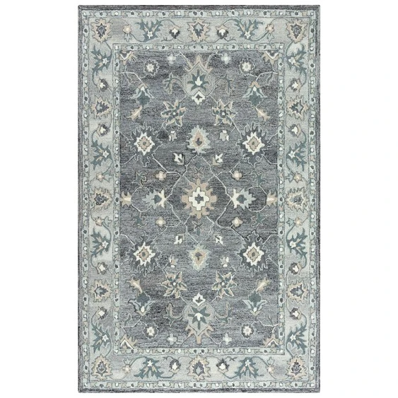 Rizzy Essence Area Rug ESS106 5' x 7'6" Gray