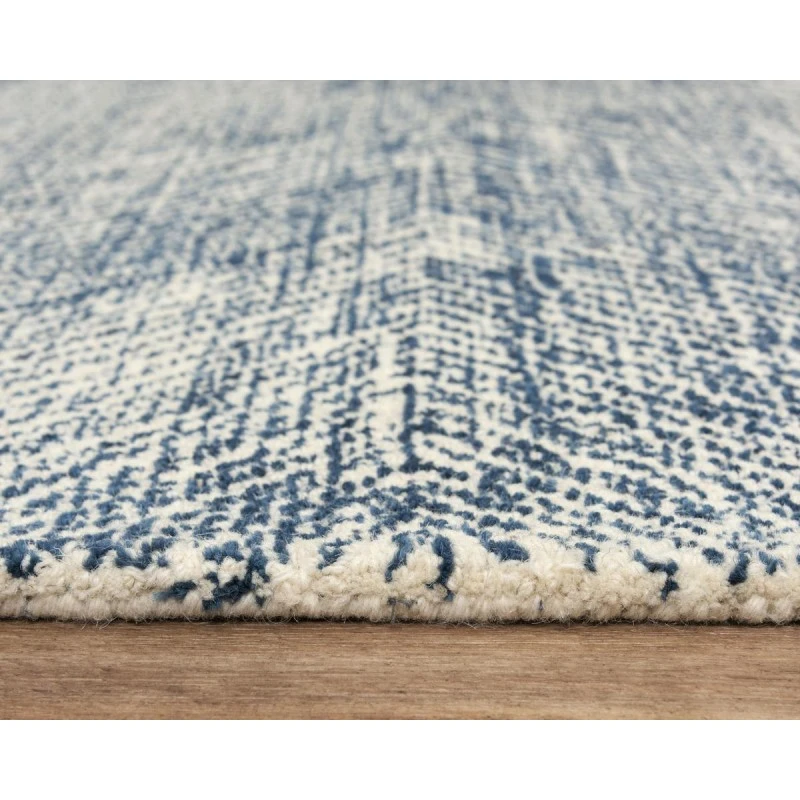 Rizzy Etchings Area Rug ETC102 8'6" X 11'6" Navy