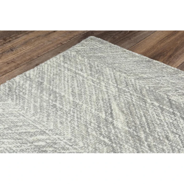 Rizzy Etchings Area Rug ETC104 5' X 7'6" Gray