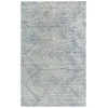 Rizzy Home Etchings ETC102 Ivory / Navy Area Rug 8 ft. 6 in. X 11 ft. 6 in. Rectangle