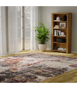 Rizzy Home Evolution Gray/Multi EVO540 6 ft. X 9 ft. Rectangle Rug