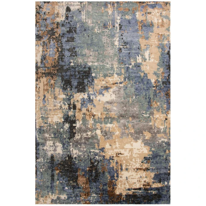 Rizzy Home Evolution Gray/Multi EVO541 6 ft. X 9 ft. Rectangle Rug
