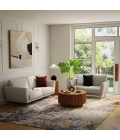 Rizzy Home Evolution Gray EVO663 6 ft. X 9 ft. Rectangle Rug