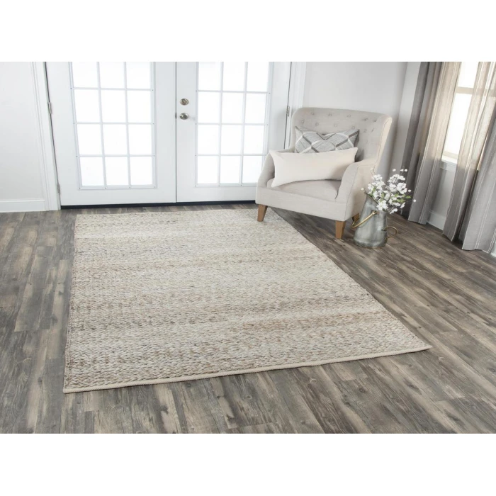 Rizzy Ewe Complete me Area Rug EWE105 8' x 10' Beige