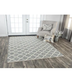 Rizzy Home Ewe Complete me EWE106 Gray Area Rug 5 ft. X 8 ft. Rectangle