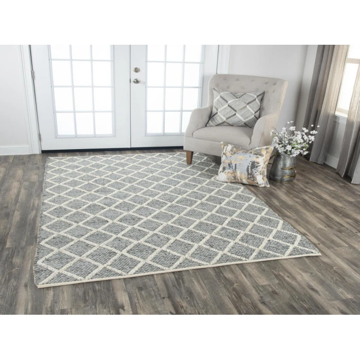 Rizzy Ewe Complete me Area Rug EWE106 8' x 10' Gray