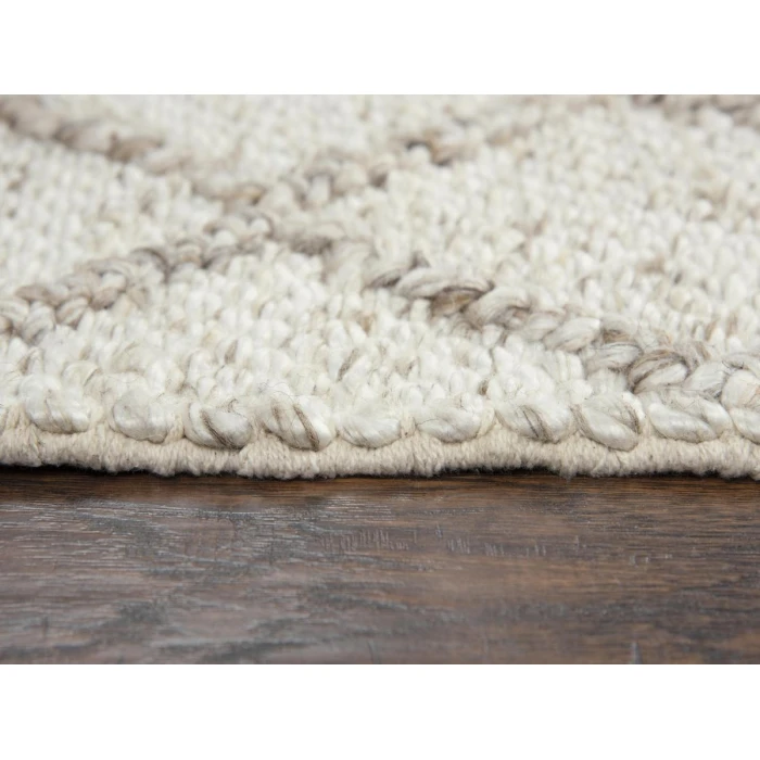 Rizzy Ewe Complete me Area Rug EWE107 5' x 8' Beige