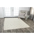Rizzy Ewe Complete me Area Rug EWE107 5' x 8' Beige