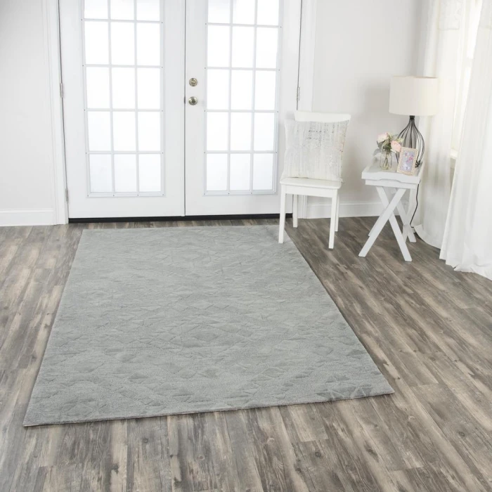 Rizzy Fifth Avenue Area Rug FA114B 5' x 8' Grey