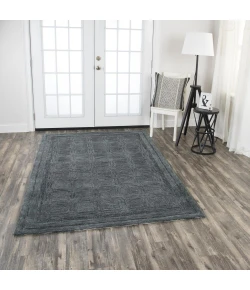Rizzy Home Fifth Avenue FA136B Dark Grey Area Rug 5 ft. X 8 ft. Rectangle