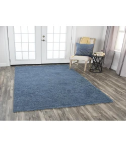 Rizzy Home Fifth Avenue FA175B Blue Area Rug 8 ft. X 10 ft. Rectangle