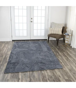 Rizzy Home Fifth Avenue FA180B Dark Grey Area Rug 5 ft. X 8 ft. Rectangle