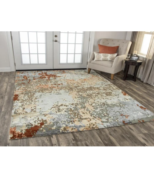 Rizzy Finesse FIN109 Brown Area Rug
