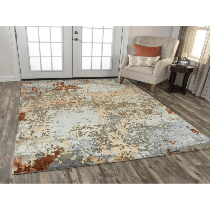 Rizzy Finesse FIN109 Brown Area Rug