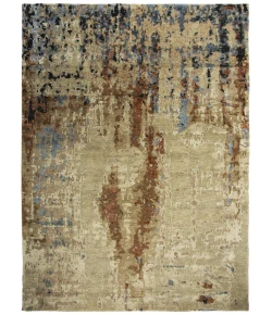 Rizzy Home Finesse FIN110 Neutral Area Rug 9 ft. X 12 ft. Rectangle