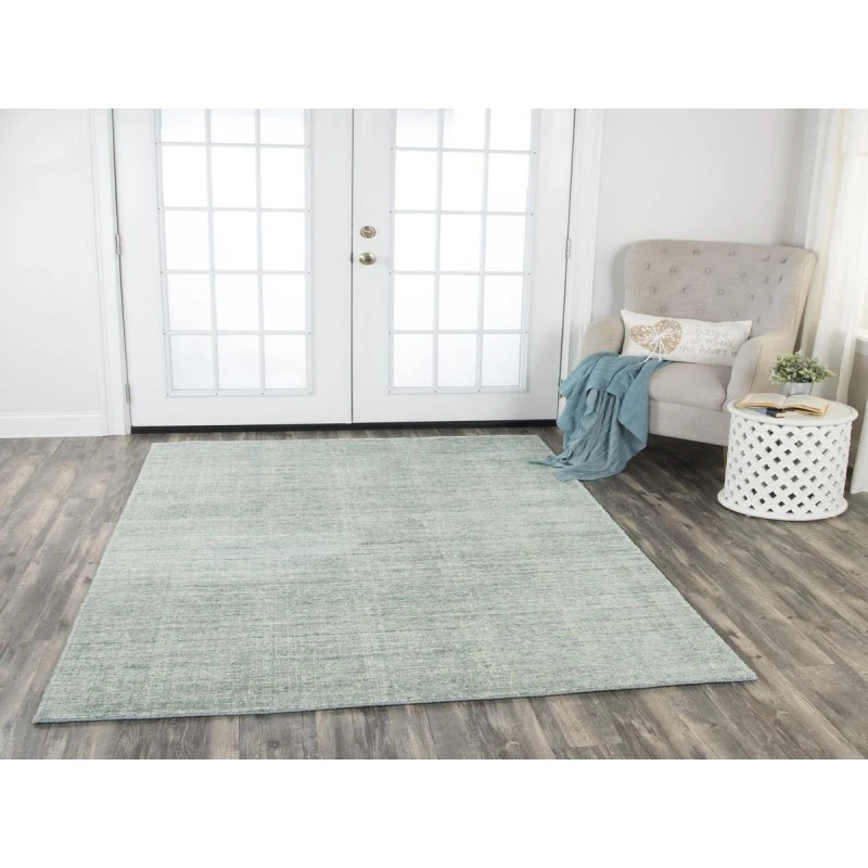 Rizzy Grand Haven Area Rug GH722A 8' x 10' Aqua