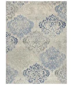 Rizzy Home Gossamer Light Blue GS6730 2 ft. X 3 ft. Rectangle Rug