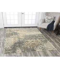 Rizzy Home Gossamer GS6799 Neutral Area Rug 5 ft. X 8 ft. Rectangle
