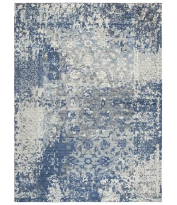 Rizzy Home Gossamer GS6817 Blue Area Rug 5 ft. X 8 ft. Rectangle